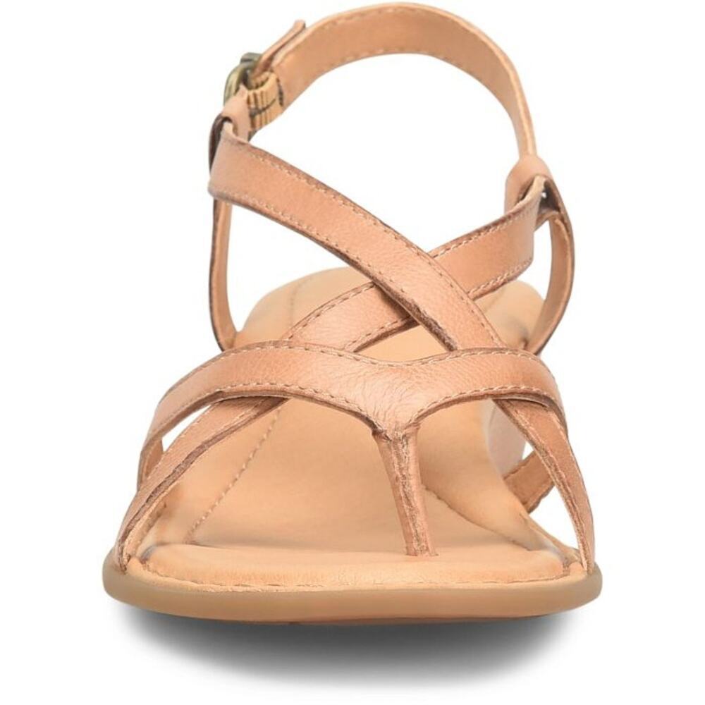 Born Nude Tan Strappy Sandals nib - Picture 5 of 15